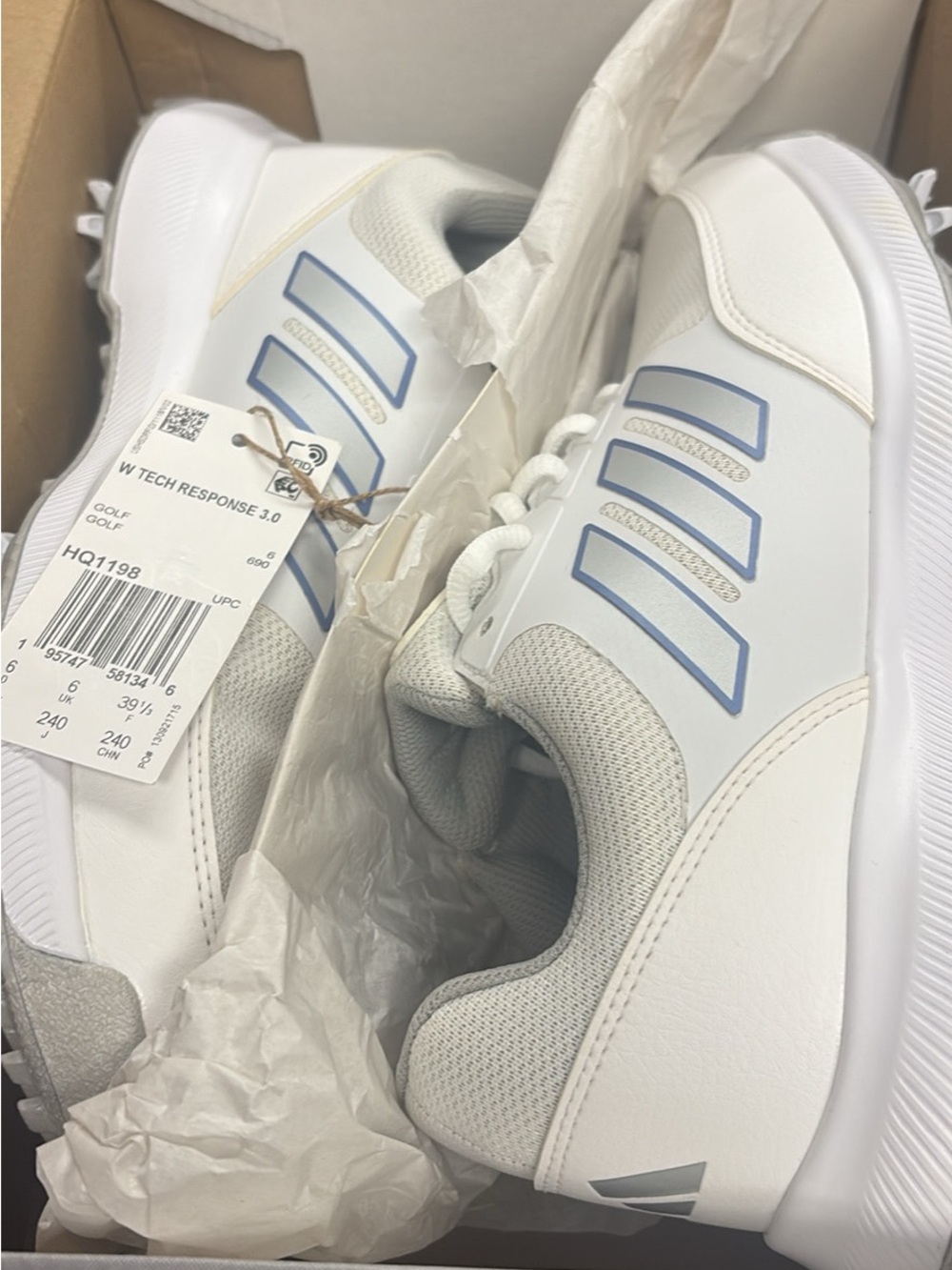Adidas W Tech Response 3.0 Women's Golf Shoes NWT and box 7.5